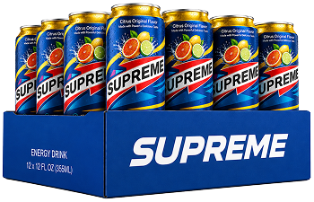 Supremo - Bebida energetica - Premium edition